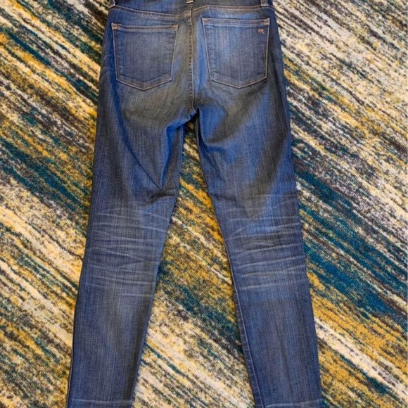 Madewell Jeans | Size 25 | Button Front 10” High Riser Skinny Jeans - Picture 7 of 7
